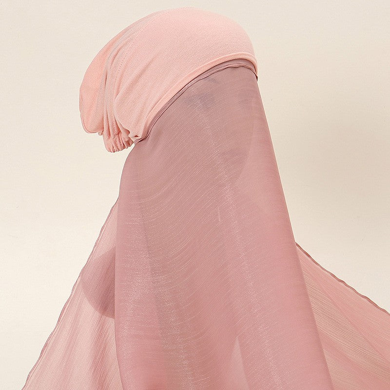 Isla Bright Silk Headscarf