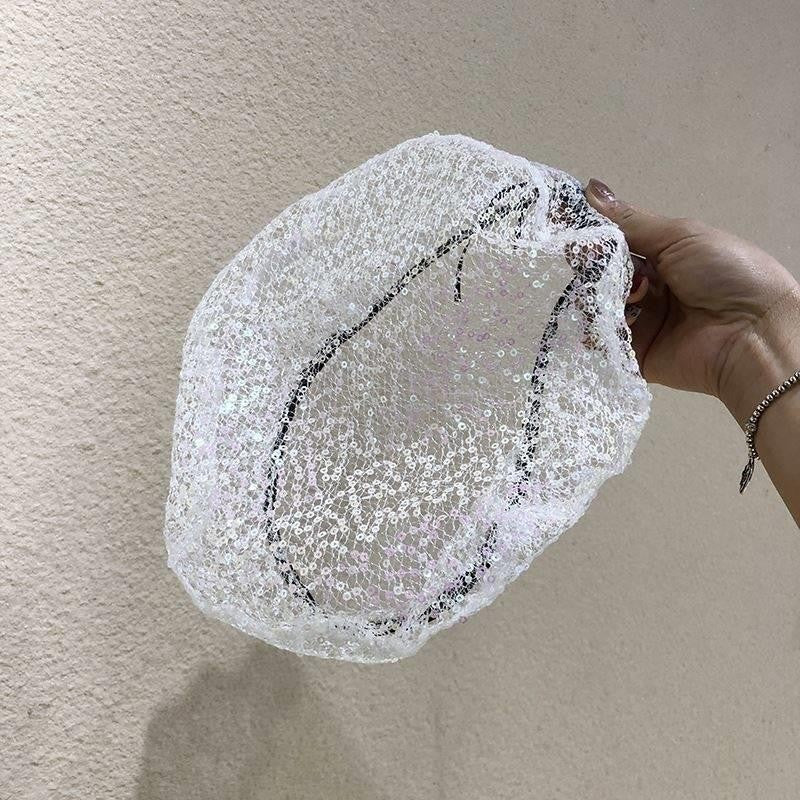 Selene Lace Mesh Cap