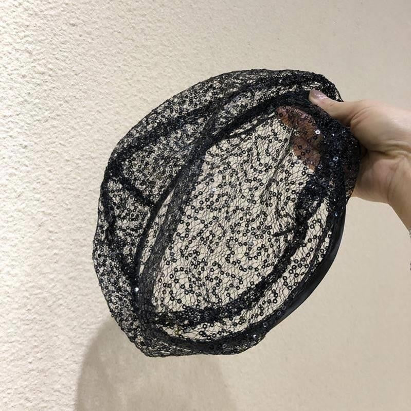 Selene Lace Mesh Cap
